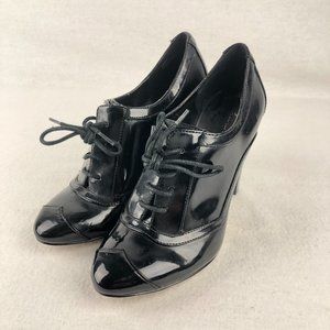 Steven by Steve Madden black laceup heels- Size 6.5